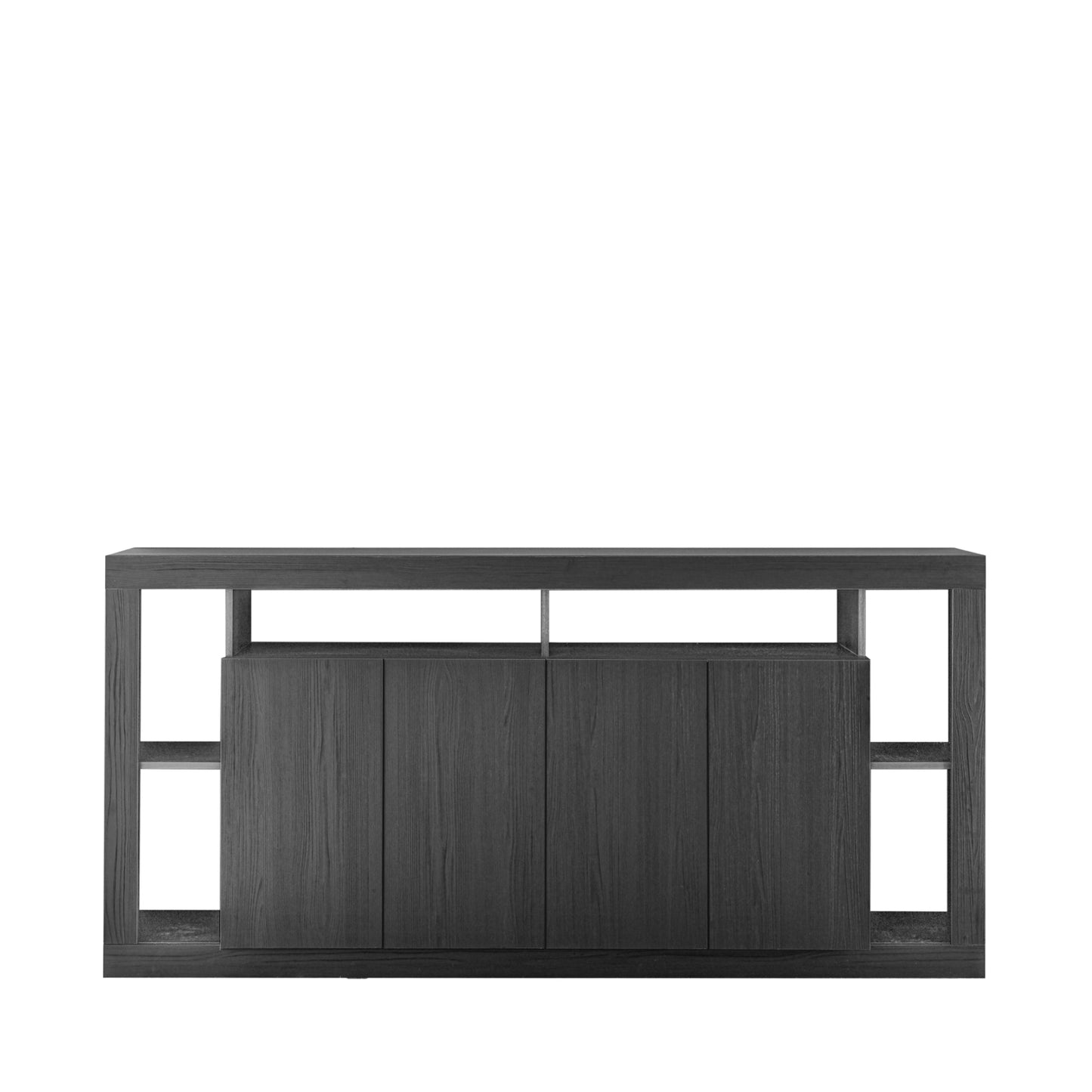 Rolo Sideboard, Four Door - Ash Black
