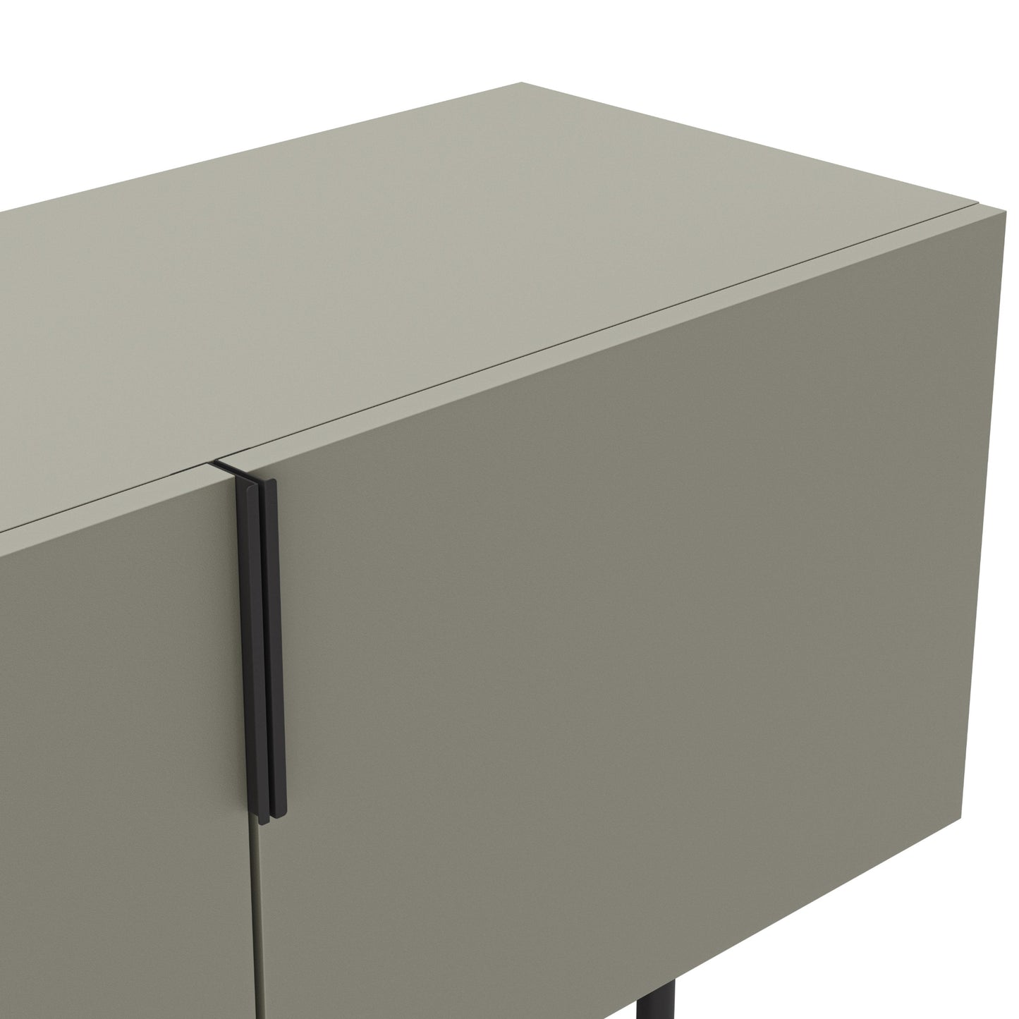 Eldia TV Stand, Four Door - Light Green Finish