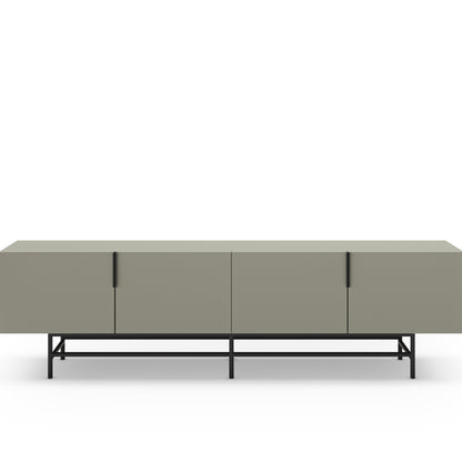 Eldia TV Stand, Four Door - Light Green Finish