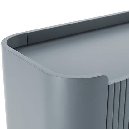 Wila Sideboard, Four Doors - Blue Finish