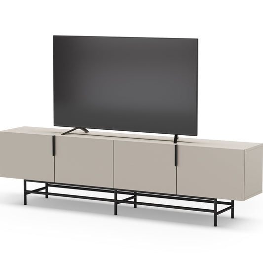Eldia TV Stand Four-Door - Cream