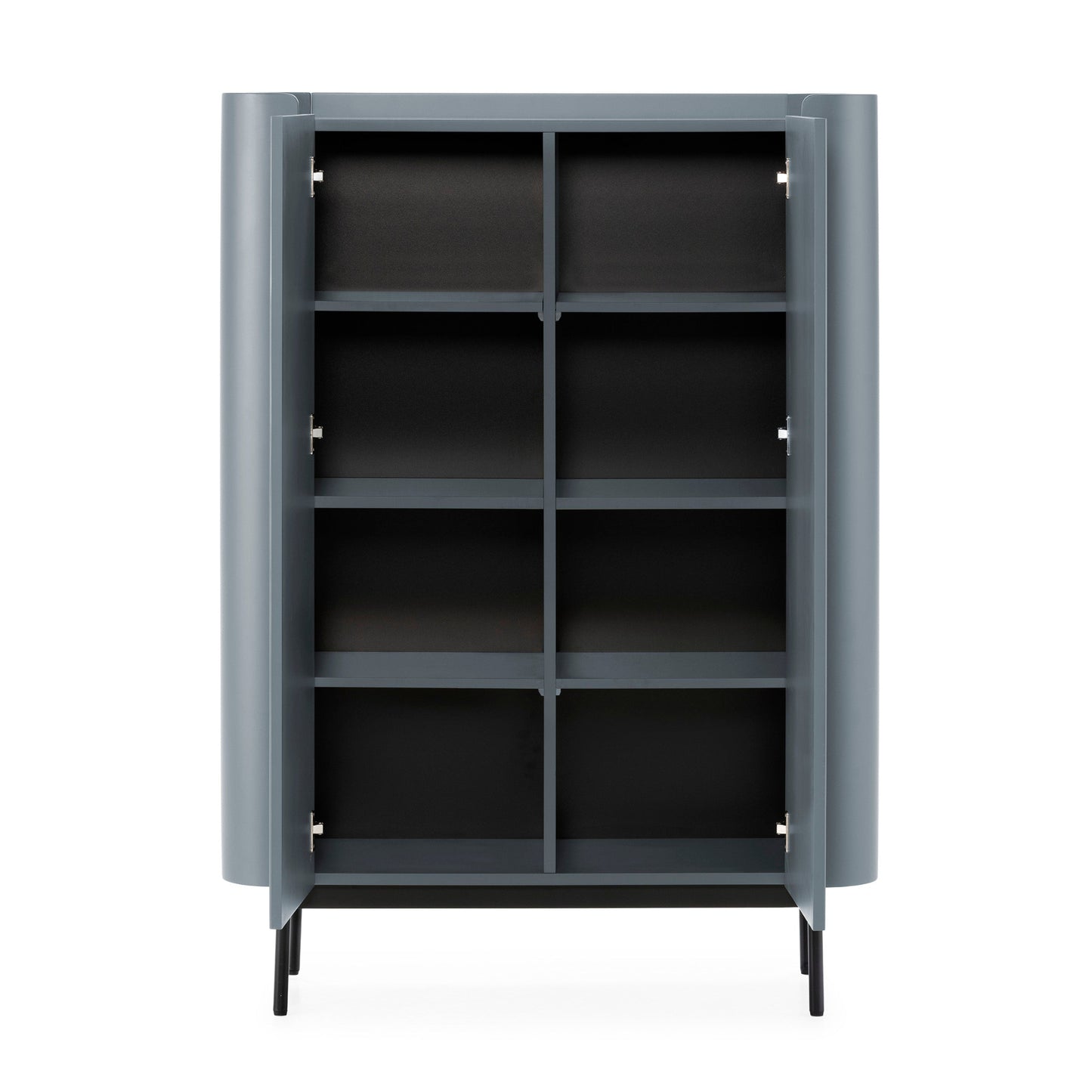 Wila High Sideboard, Two Doors - Blue Finish