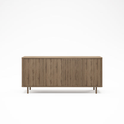 Seville Four Door Sideboard - Oak Finish