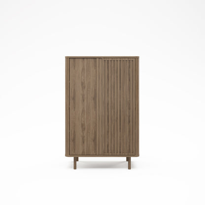 Seville High Sideboard - Oak Finish