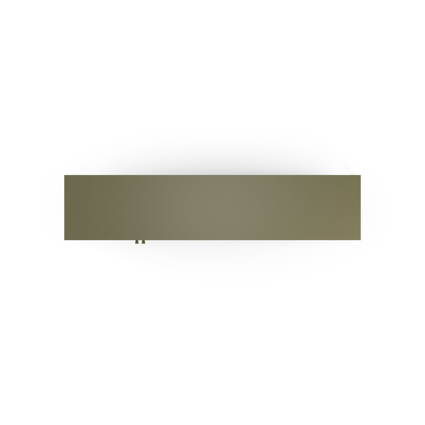 Antonia Two-Door Metal TV Stand - Sage Green
