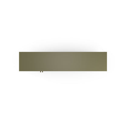 Antonia Two-Door Metal TV Stand - Sage Green