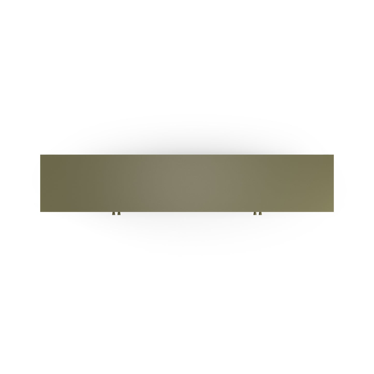 Antonia Four-Door Metal TV Stand - Sage Green