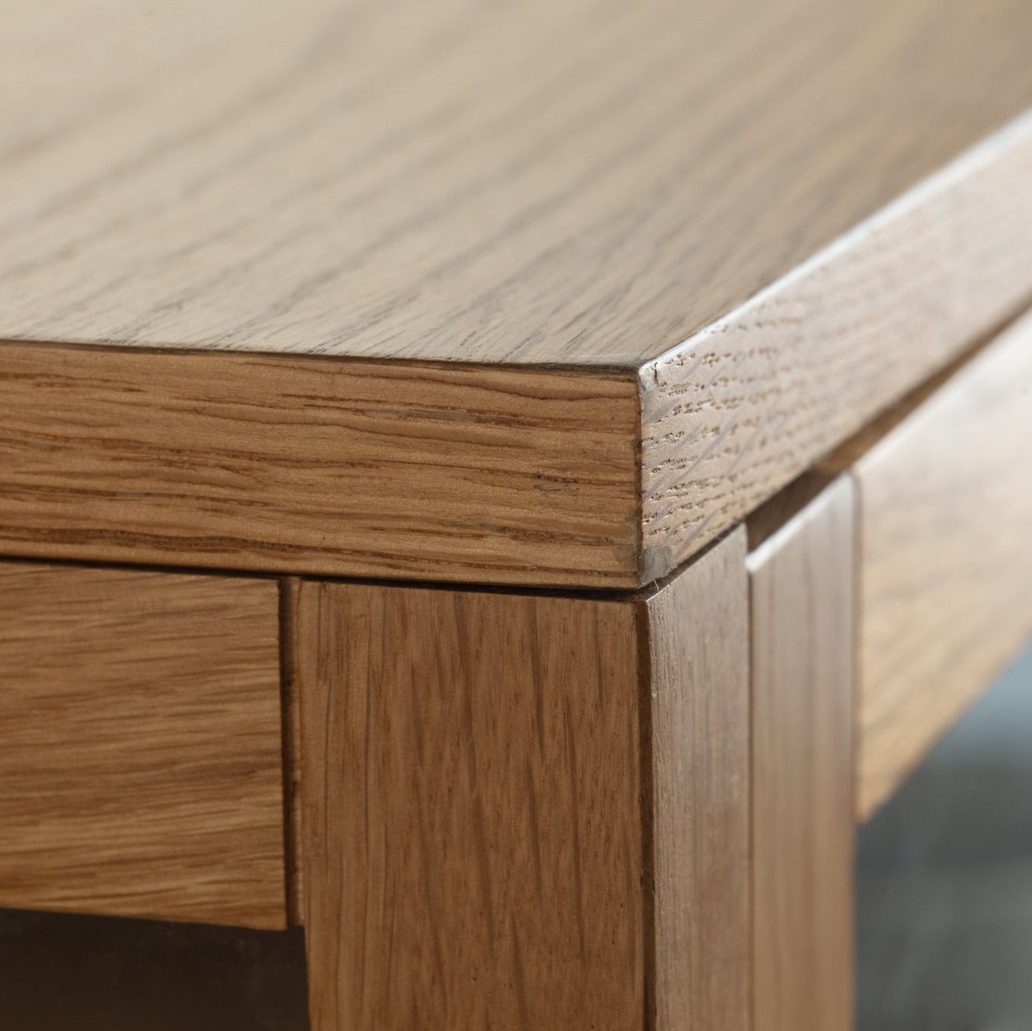 Ceci Sideboard, Four Glass Doors - Oak Finish