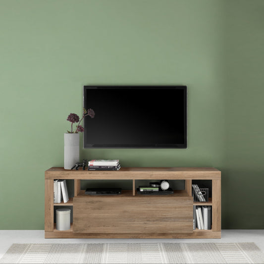Rolo TV Stand - Mercure Oak Finish