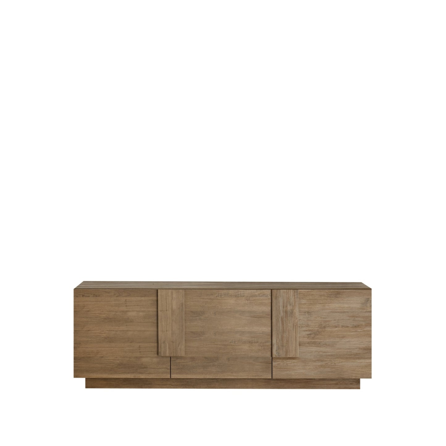 Jesolo TV Stand, Three Doors - Mercure Oak Finish