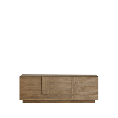 Jesolo TV Stand, Three Doors - Mercure Oak Finish