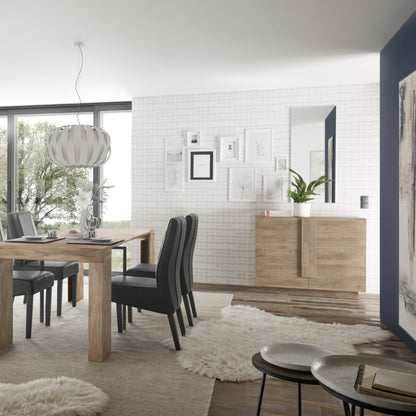 Jesolo Sideboard, Two Door - Mercure Oak Finish