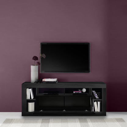 Rolo TV Stand - Black Ash Finish