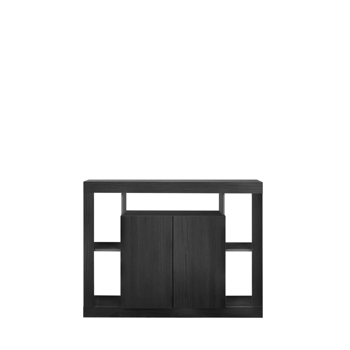 Rolo Sideboard, Two Door - Black Ash Finish