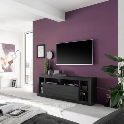 Rolo TV Stand - Black Ash Finish