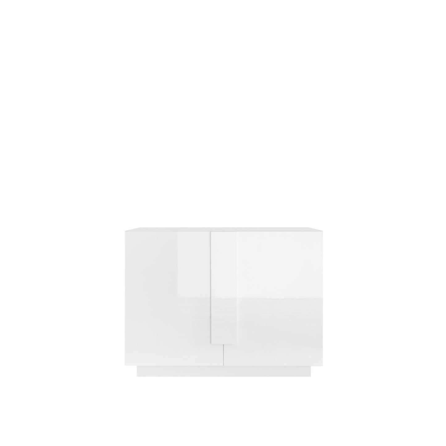 Jesolo Sideboard, Two Door - Gloss  White Finish