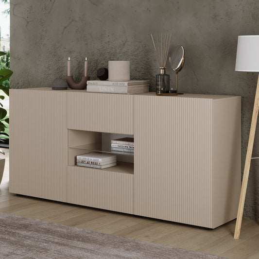 Raveena Sideboard, Two Door, Two Drawers - Cashmere Finish