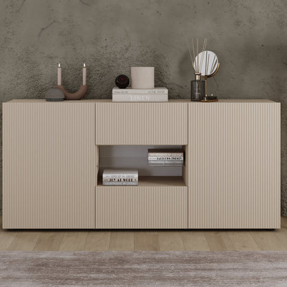 Raveena Sideboard, Two Door, Two Drawers - Cashmere Finish