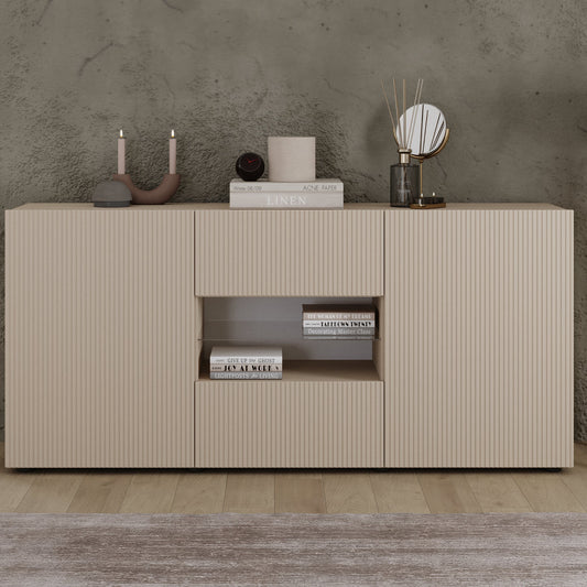 Raveena Sideboard, Two Door, Two Drawers - Cashmere Finish